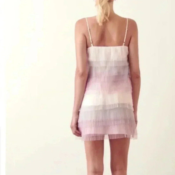 Storia Cotton Candy Muti Layered, Adjustable Straps Tulle Dress Whimsical SZ M - Picture 2 of 12